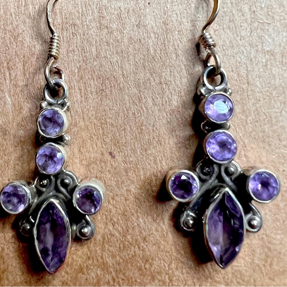 Multi Amethyst in Sterling Silver .925